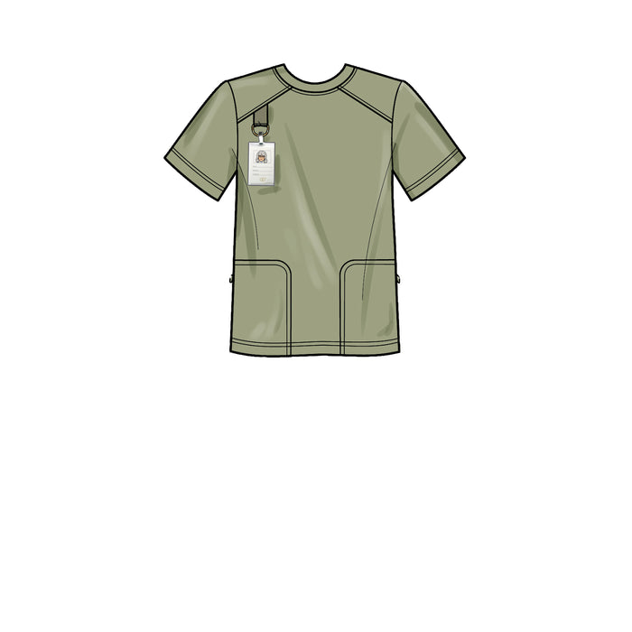 S9387 Unisex Knit Scrub Tops, Pants, Cap and Mask. Size: XS-XXL (32-52)