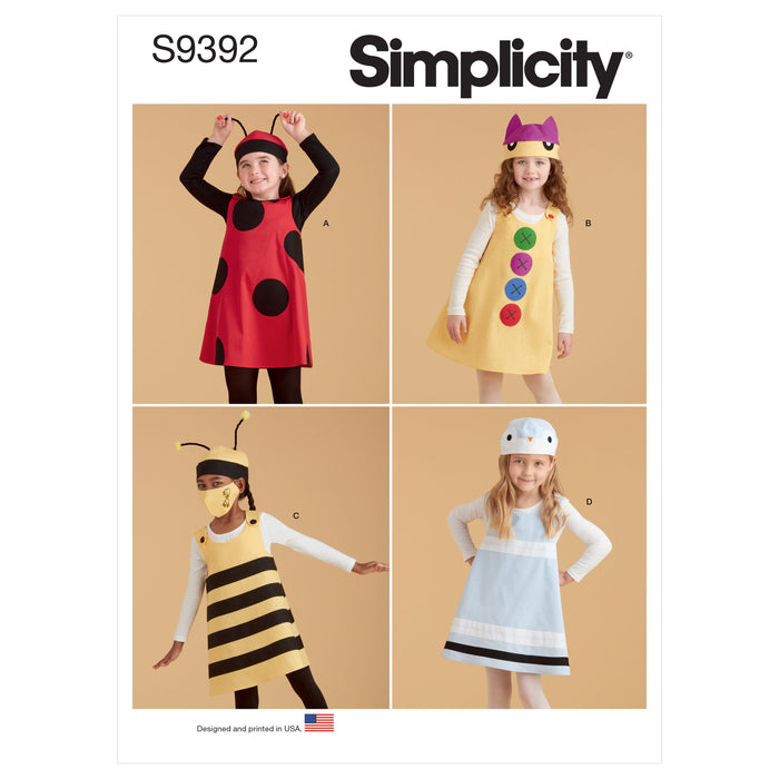 S9392 Children's Jumpers, Hats and Face Masks. Size: 2-6x y