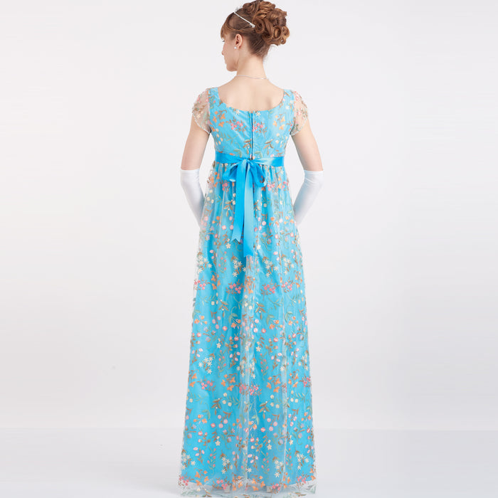 S9434 Misses' and Women's Regency Era Style Dresses. Size: 36-54