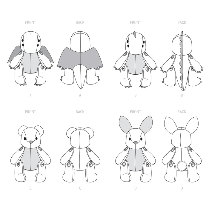 S9441 13" Plushies