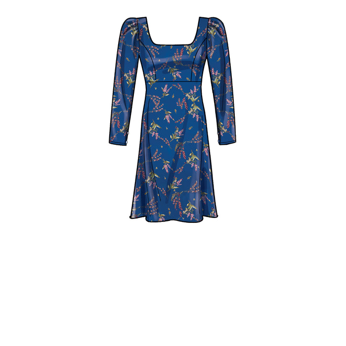S9453 Misses' Dress. Size: 32-50