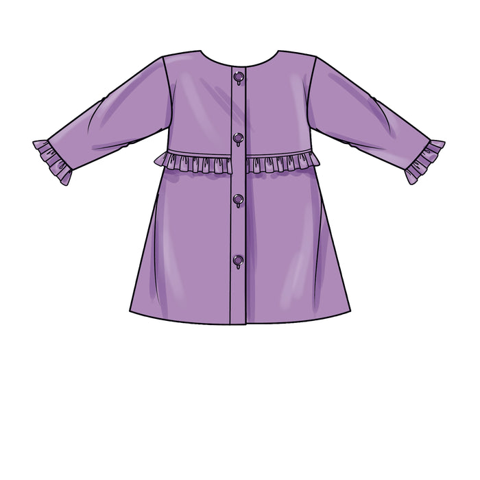 S9461 Children's Coat. Size: 3-8 y