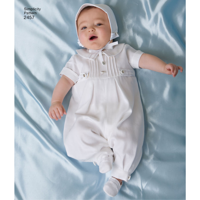2457 Babies' Special Occasion. Size: XXS-M (0-12 m)