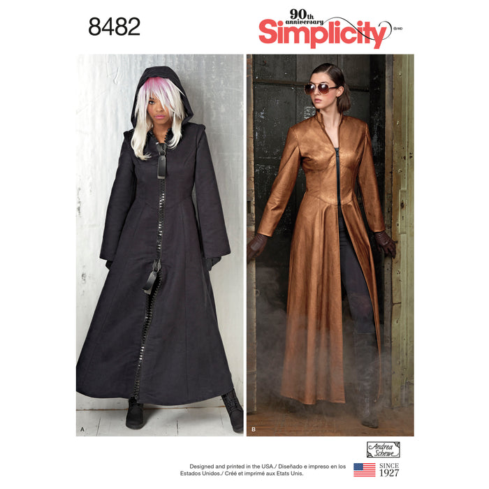 8482 Misses' Costume Coats. Size: 32-48