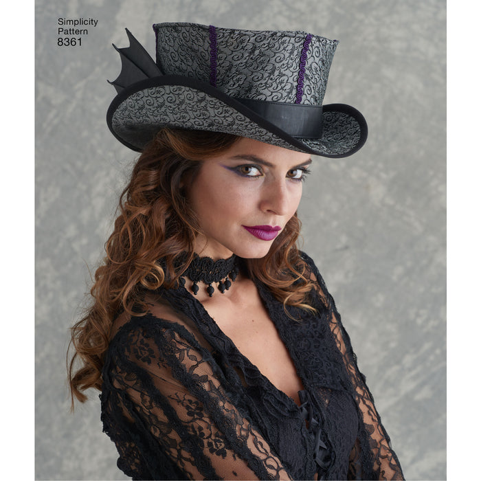 8361 Hats in Three Sizes. Size: S-L