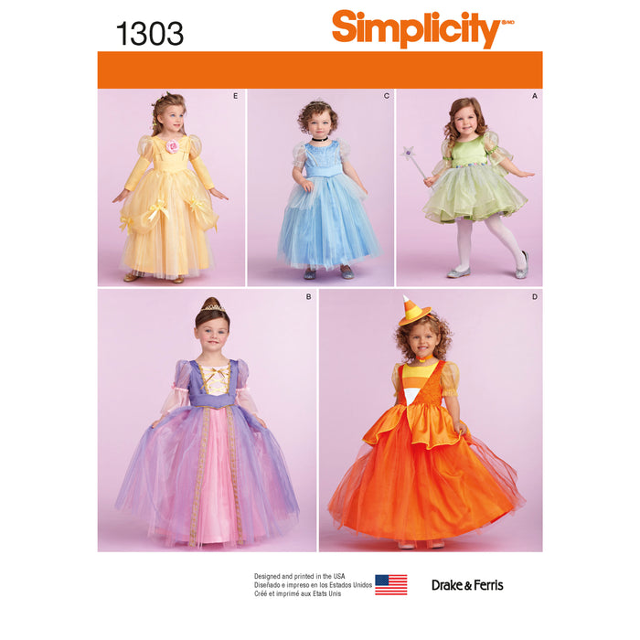 1303 Toddlers' and Child's Costumes. Size: 6 m-6 y
