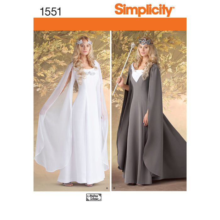 1551 Misses' Costumes. Size: 34-50