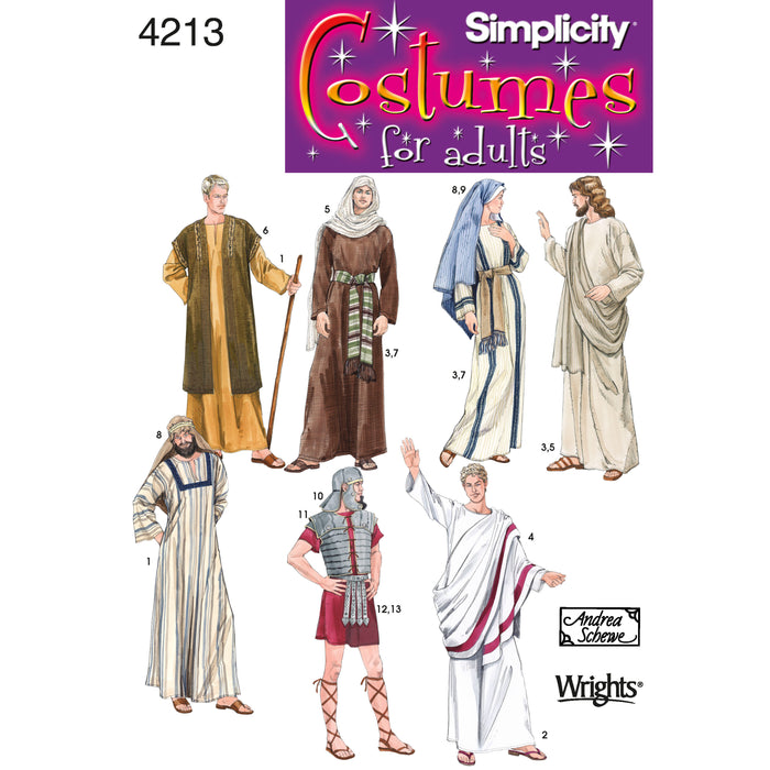4213 Adult Costumes. Size: XS-XL