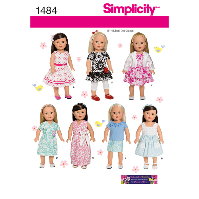 1484 18" Doll Clothes. Size: One Size