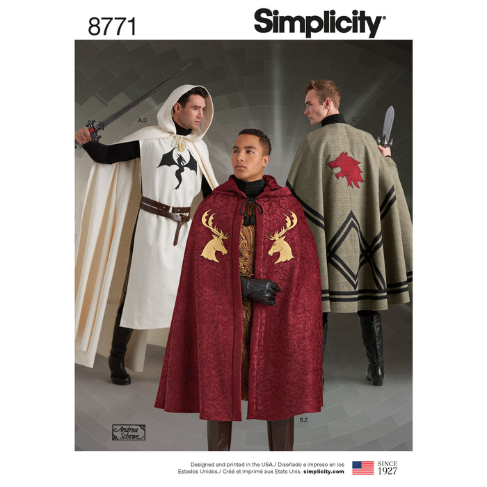 8771 Unisex Capes. Size: One size