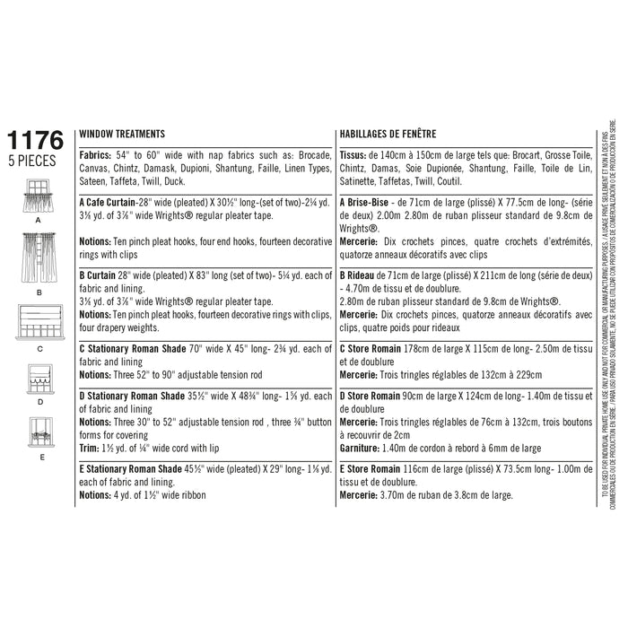 1176 Window Treatments