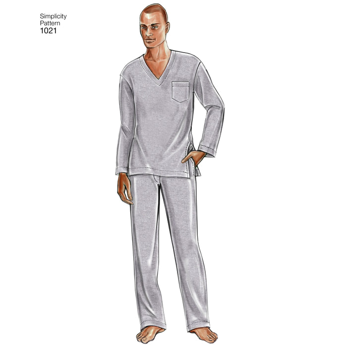 1021 Men's Classic Loungewear & Robe. Size: XS-XL