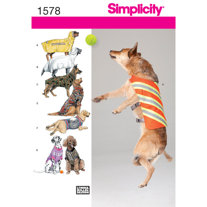 1578 Large Size Dog Clothes. Size: One Size