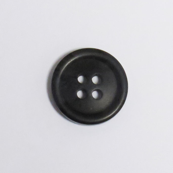 4 gata tala - 15 mm, svört, plast, mött