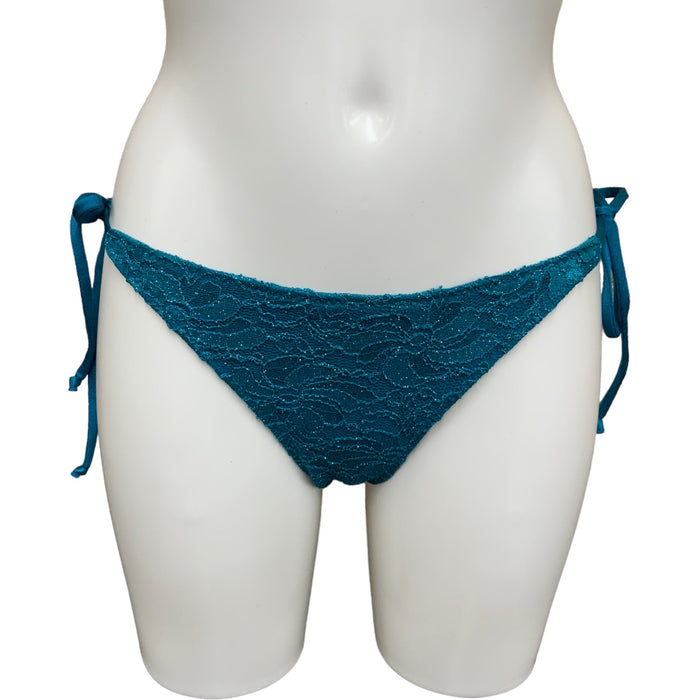 Glitter Lace Turquoise bikiní
