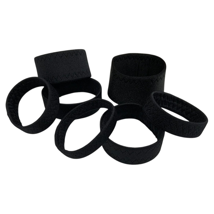Óskreytt, heil armbönd - Black