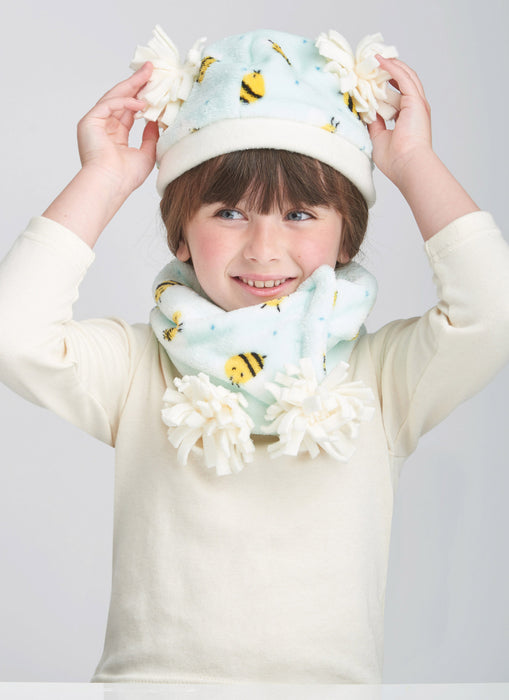 S9657 Children's Hats and Mittens and Cowl Scarves