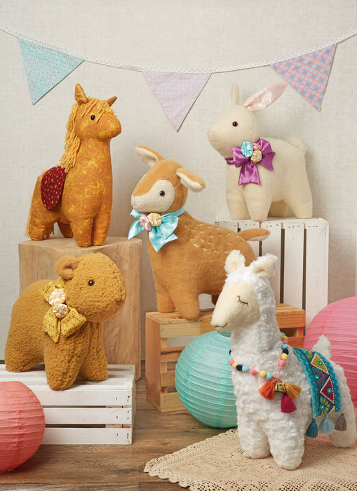 S9666 Plush Animals by Elaine Heigl