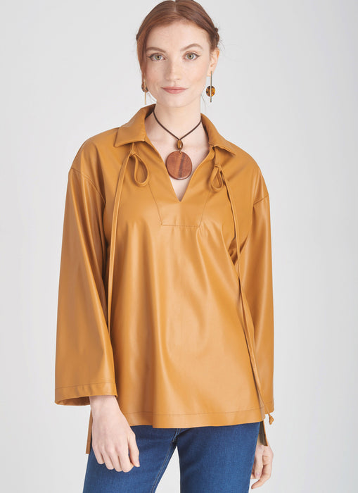 S9681 Misses' and Women's Pull-Over Top