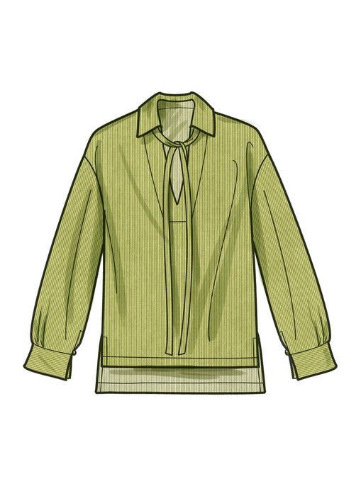 S9681 Misses' and Women's Pull-Over Top