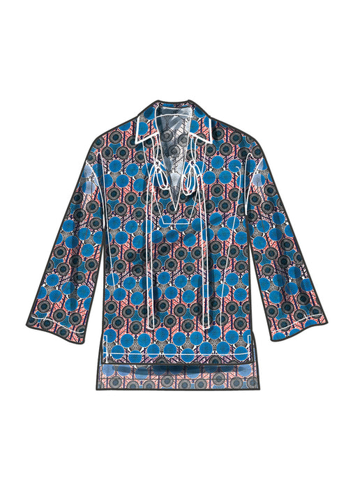 S9681 Misses' and Women's Pull-Over Top