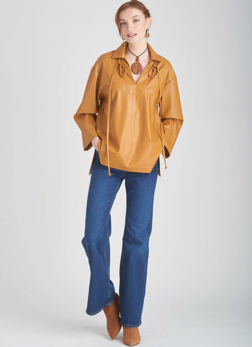 S9681 Misses' and Women's Pull-Over Top