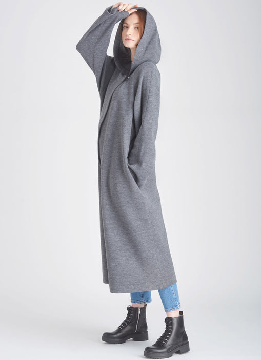 S9684 Misses' Hooded Coats and Jacket with Length Variations