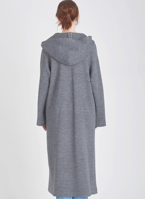 S9684 Misses' Hooded Coats and Jacket with Length Variations