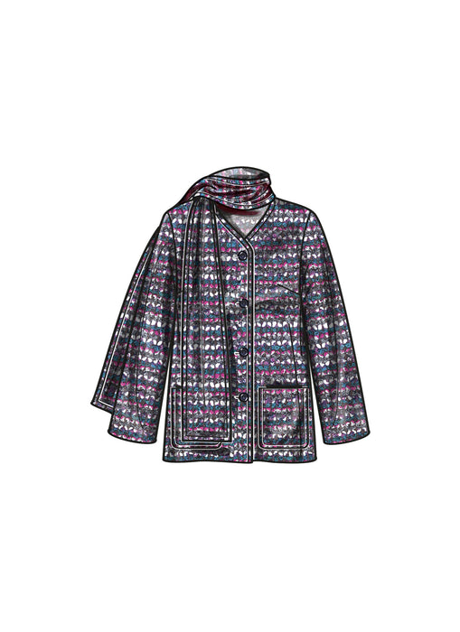 S9685 Misses' Coat and Jacket