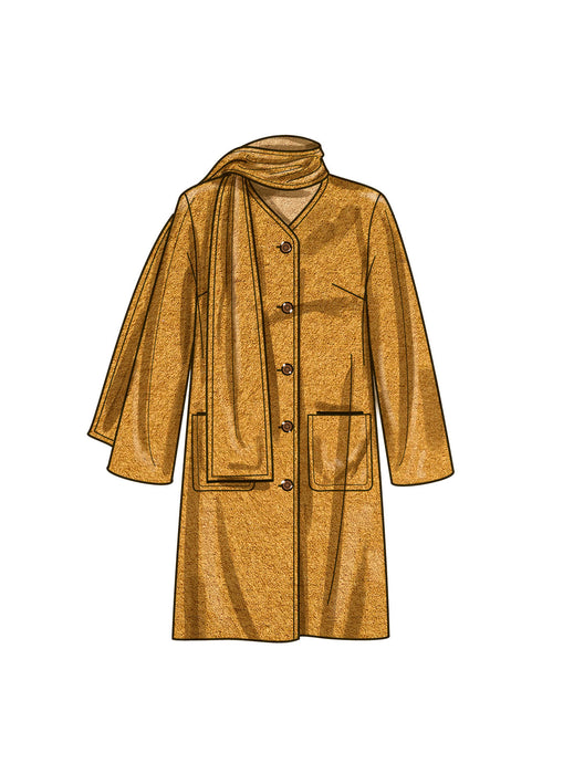 S9686 Womens' Coat and Jacket