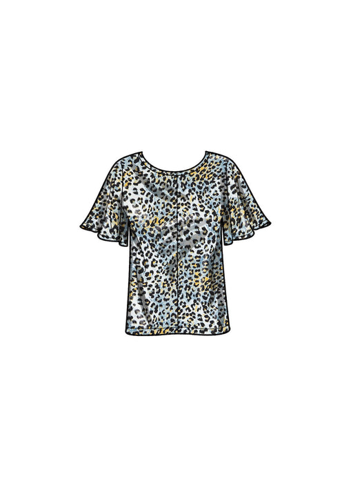 S9690 Misses' Tops and Pull-On Pants
