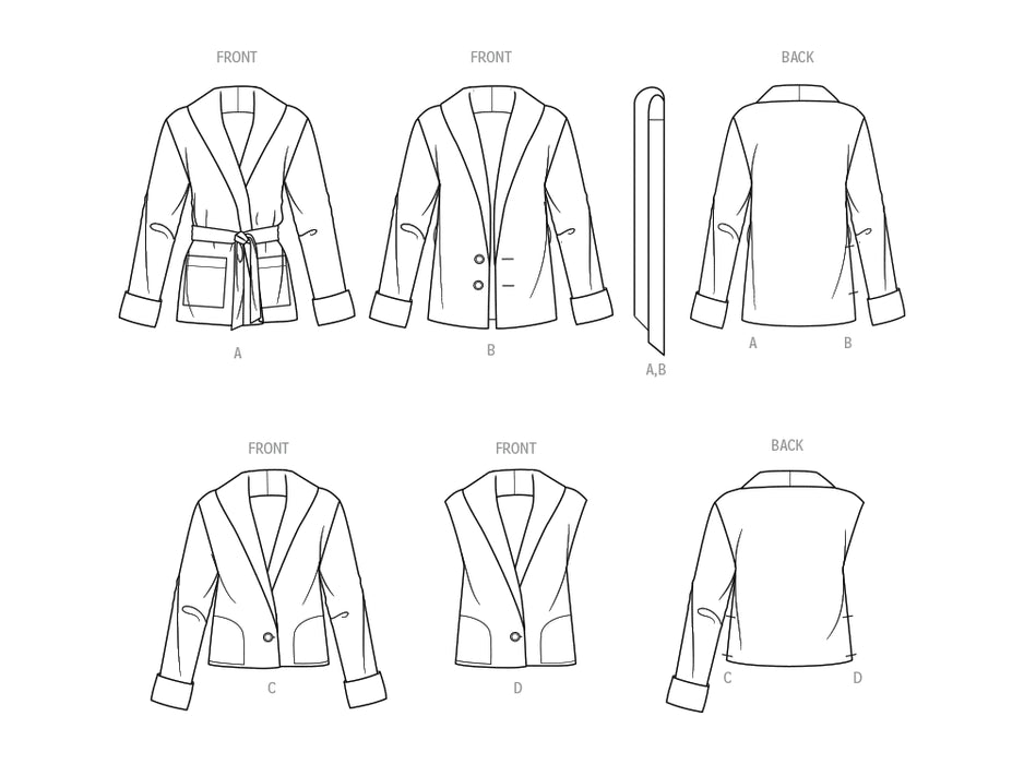 S9692 Unisex Jacket, Vest, and Belt