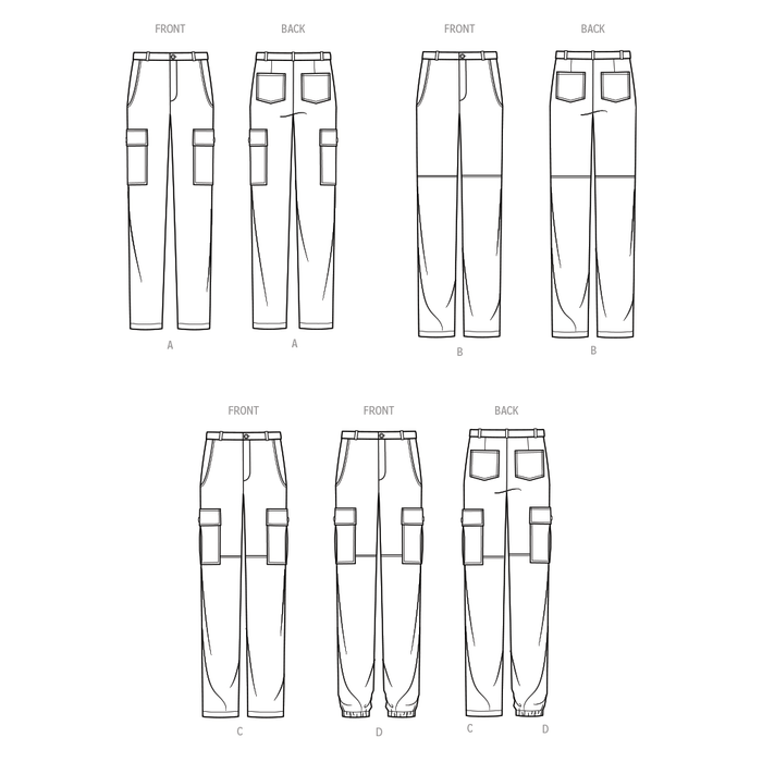 S9693 Men's Cargo Pants