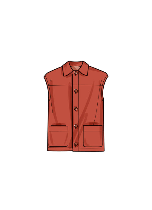 S9694 Boys' and Men's Jacket, Vest, Hat and Crossbody Bag