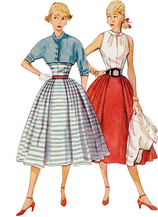 S9699 Misses' Vintage Skirt, Blouse and Jacket