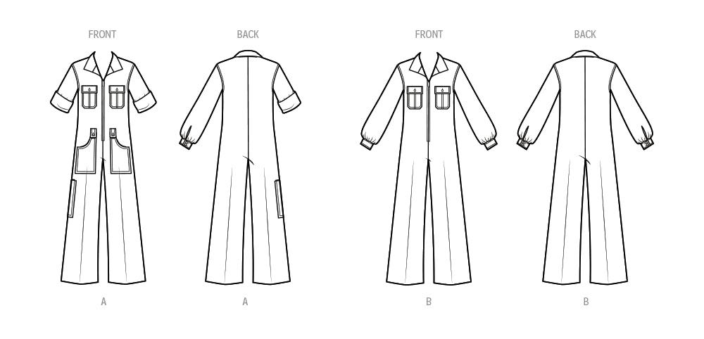 S9700 Misses' Vintage Jumpsuit