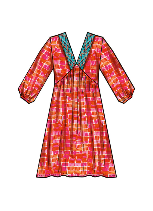 S9702 Misses' Empire Dress