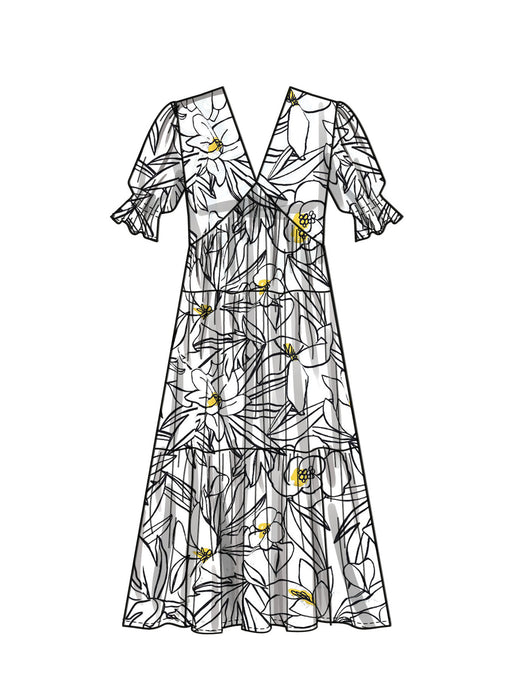 S9702 Misses' Empire Dress