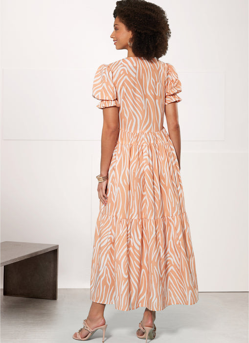 S9702 Misses' Empire Dress