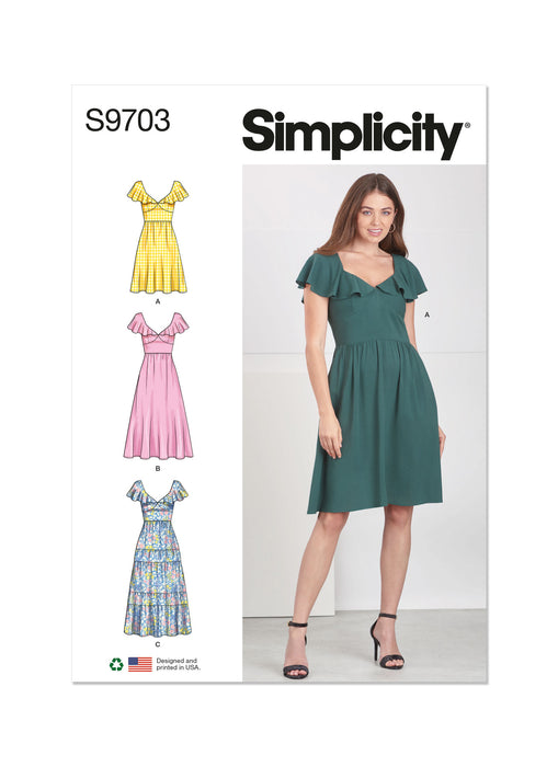 S9703 Misses' Dresses