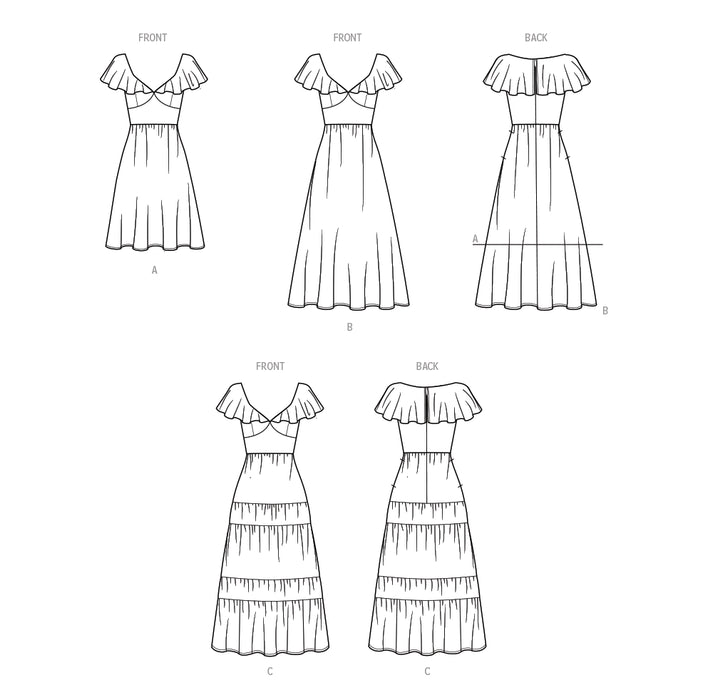 S9703 Misses' Dresses
