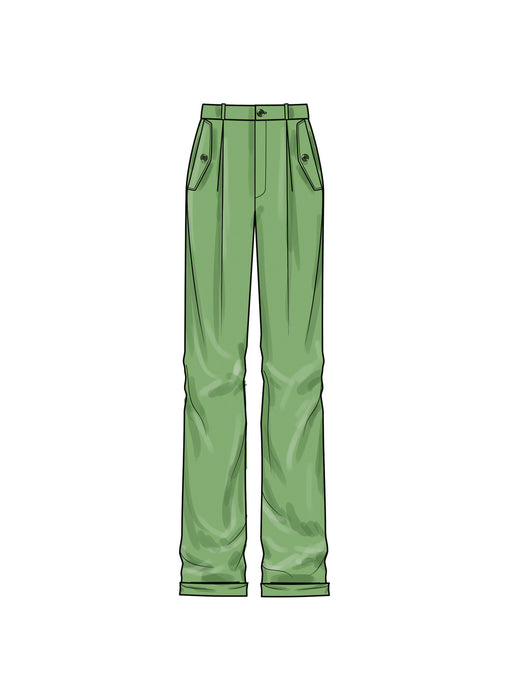 S9709 Misses' Pants and Shorts