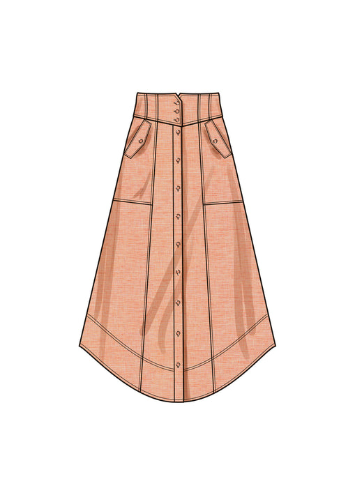 S9710 Misses' Skirts