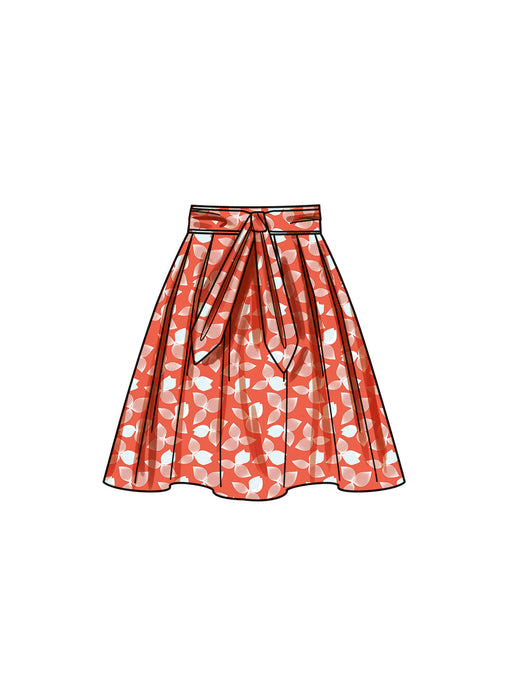 S9711 Misses' Skirts