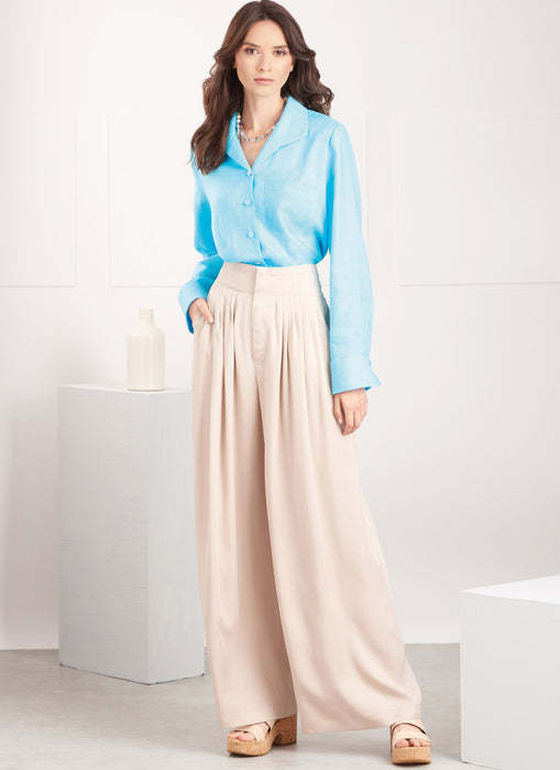 S9715 Misses' Shirt, Pants and Shorts