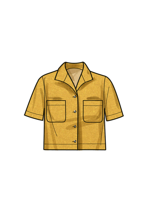 S9715 Misses' Shirt, Pants and Shorts