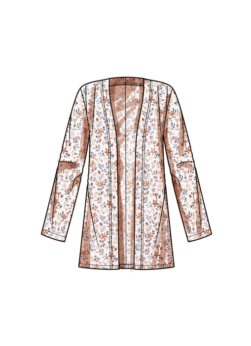 S9717 Women's Knit Top, Cardigan and Skirt