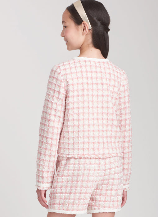 S9721 Children's and Girls' Jackets, Skirt and Shorts