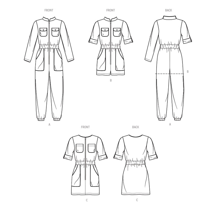 S9722 Children's and Girls' Jumpsuit, Romper and Dress