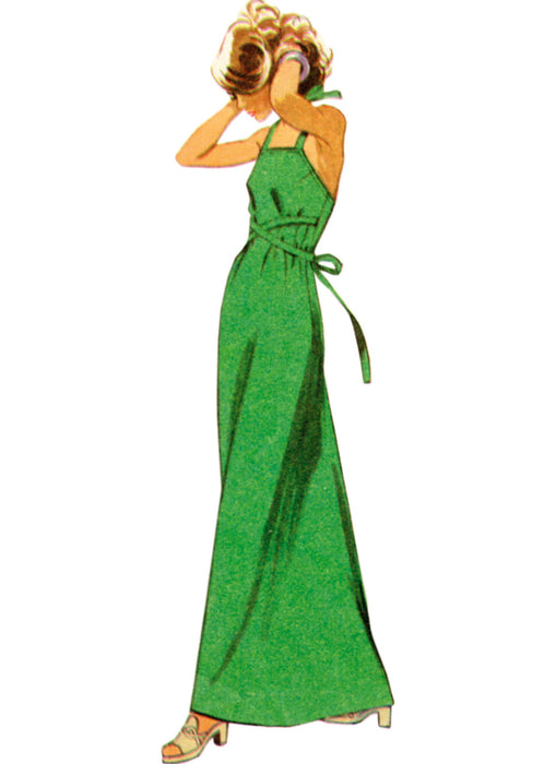 S9739 Misses' Back-Wrap Dress and Jumper in Two Lengths